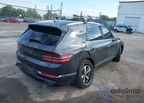 2022 Genesis Gv80 3.5T (A8) из США, поврежденный, VIN KMUHCESC6NU081355